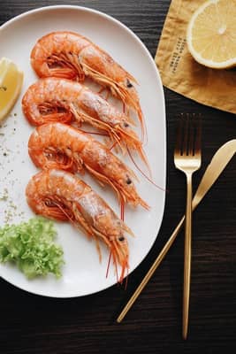 Grilled Tiger Prawns